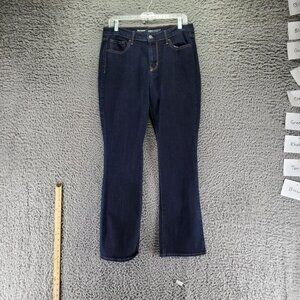 Old Navy Jeans Womens 10 Blue Curvy Bootcut Mid-Rise Stretch Denim